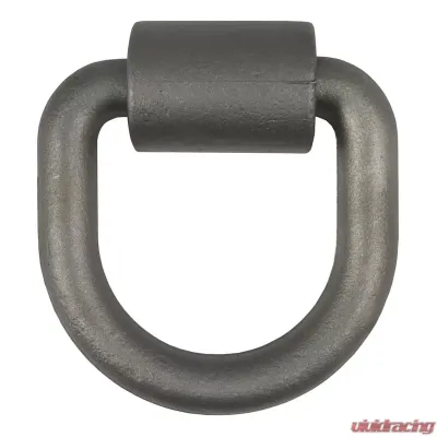 Curt 3"x 3" Weld-On Tie-Down D-Ring (8,833 lbs., Raw Steel) - 83760