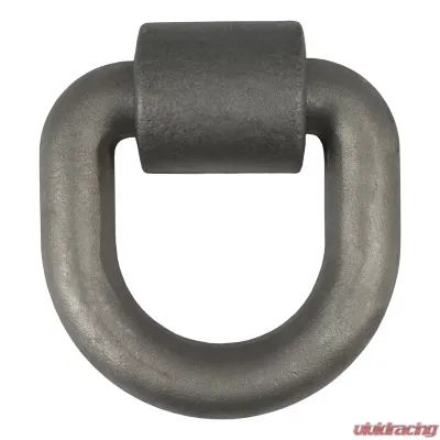 Curt 3"x 3" Weld-On Tie-Down D-Ring (15,587 lbs., Raw Steel) - 83770