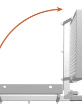 Curt 60" x 20" Aluminum Tray-Style Cargo Carrier (Folding 2" Shank)                                     - 18100 - Image 5