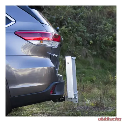 Curt 60" x 20" Aluminum Tray-Style Cargo Carrier (Folding 2" Shank) - 18100