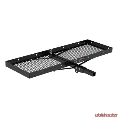 Curt 60" x 20" Tray-Style Cargo Carrier (Folding 2" Shank) - 18109