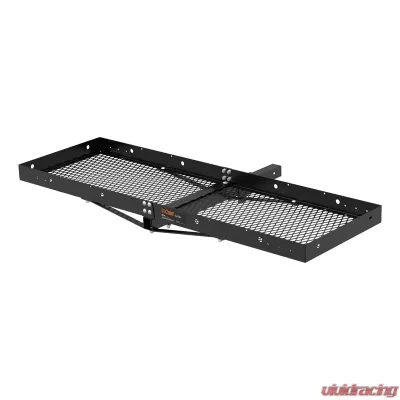 Curt 60" x 20" Tray-Style Cargo Carrier (Folding 2" Shank) - 18109