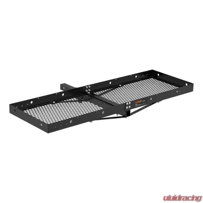 Curt 60" x 20" Tray-Style Cargo Carrier (Folding 2" Shank) - 18109