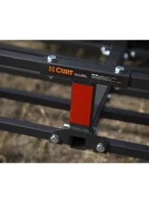 Curt 48" x 20" Basket-Style Cargo Carrier (Fixed 1-1/4" Shank with 2" Adapter)                                     - 18145 - Image 5