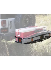 Curt 60" x 20" Basket-Style Cargo Carrier (Folding 2" Shank)                                     - 18151 - Image 5