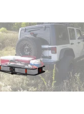 Curt 60" x 20" Basket-Style Cargo Carrier (Folding 2" Shank)                                     - 18151 - Image 6