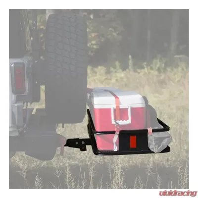 Curt 60" x 20" Basket-Style Cargo Carrier (Folding 2" Shank) - 18151