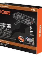 Curt 60" x 24" Basket-Style Cargo Carrier (Folding 2" Shank)                                     - 18153 - Image 7