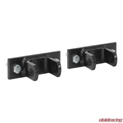 Curt Adjustable Tow Bar Bumper Brackets (1/2" Pin Holes) - 19748