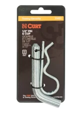 Curt 1/2" Hitch Pin (1-1/4" Receiver, Zinc, Packaged)                                     - 21401 - Image 5