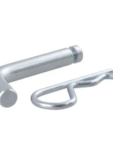 Curt 1/2" Hitch Pin with Groove (1-1/4" Receiver, Zinc)                                     - 21403 - Image 2