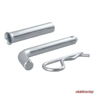 Curt 1/2" Hitch Pin with 5/8" Adapter (1-1/4" or 2" Receiver, Zinc, Packaged) - 21502