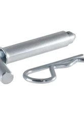 Curt 1/2" Hitch Pin with 5/8" Adapter (1-1/4" or 2" Receiver, Zinc, Packaged)                                     - 21502 - Image 3