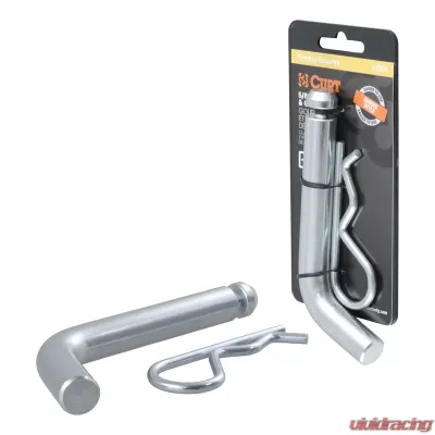 Curt 5/8" Hitch Pin with Groove (2" Receiver, Zinc, Packaged) - 21505
