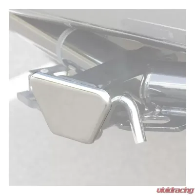 Curt 2" Chrome Steel Hitch Tube Cover (Packaged) - 22101