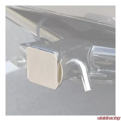 Curt 2" Chrome Plastic Hitch Tube Cover (Packaged) - 22171
