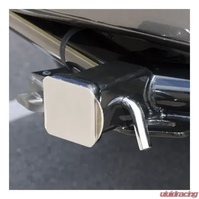 Curt 2" Chrome Plastic Hitch Tube Cover (Packaged) - 22171