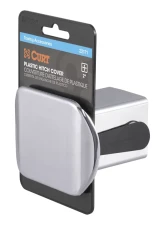 Curt 2" Chrome Plastic Hitch Tube Cover (Packaged)                                     - 22171 - Image 6