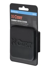 Curt 2" Rubber Hitch Tube Cover (Packaged)                                     - 22276 - Image 5