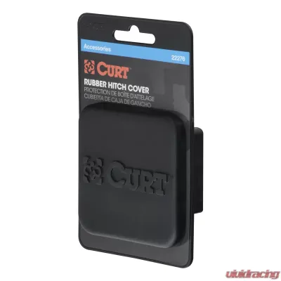 Curt 2" Rubber Hitch Tube Cover (Packaged) - 22276