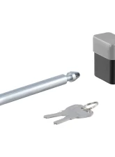 Curt 1/2" Hitch Lock (1-1/4" Receiver, Deadbolt, Chrome)                                     - 23020 - Image 3