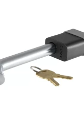 Curt 5/8" Hitch Lock (2" or 2-1/2" Receiver, Deadbolt, Chrome)                                     - 23021 - Image 2
