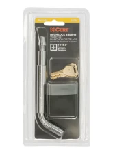 Curt 1/2" Hitch Lock with 5/8" Adapter (1-1/4" or 2" Receiver, Deadbolt, Chrome)                                     - 23024 - Image 10