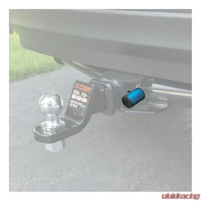 Curt 5/8" Hitch Lock (2" Receiver, Right-Angle, Stainless) - 23502