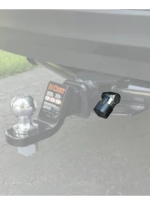 Curt 5/8" Hitch Lock (2" Receiver, Right-Angle, Chrome)                                     - 23510 - Image 6