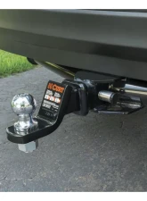 Curt 1/2" Hitch Lock with 5/8" Adapter (1-1/4" or 2" Receiver, Barbell, Stainless)                                     - 23517 - Image 2