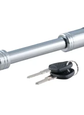 Curt 5/8" Hitch Lock (2" or 2-1/2" Receiver, Barbell, Chrome)                                     - 23528 - Image 2