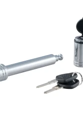 Curt 5/8" Hitch Lock (2" or 2-1/2" Receiver, Barbell, Chrome)                                     - 23528 - Image 3