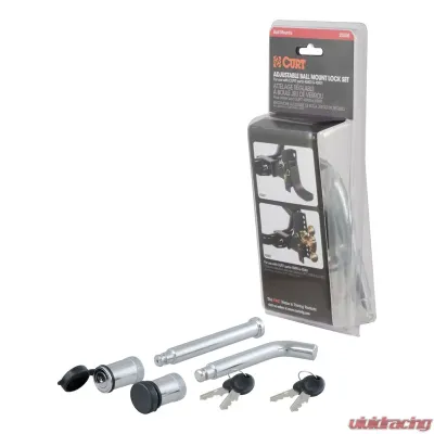 Curt Channel Mount Lock Set (5/8" Diameter) - 23556