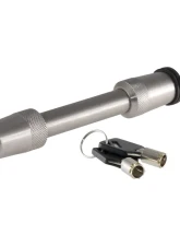 Curt 1/2" Hitch Lock with 5/8" Adapter (1-1/4" or 2" Receiver, Barbell, Stainless)                                     - 23580 - Image 2