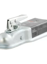 Curt 2" Straight-Tongue Coupler with Posi-Lock (3" Channel, 3,500 lbs., Zinc)                                     - 25138 - Image 3