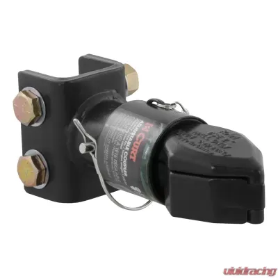 Curt 2" Channel-Mount Coupler with Sleeve-Lock (7,000 lbs., Black) - 25319