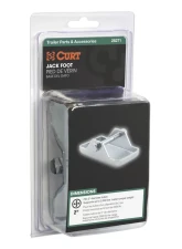 Curt Bolt-On Jack Foot (Fits 2" Tube, 2,000 lbs., Packaged)                                     - 28271 - Image 5