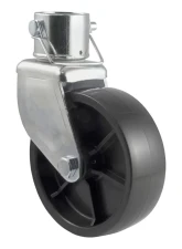 Curt 6" Jack Caster (Fits 2" Tube, 2,000 lbs., Packaged)                                     - 28277 - Image 2