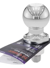 Curt 2" Trailer Ball (3/4" x 1-3/4" Shank, 3,500 lbs., Chrome)                                     - 40003 - Image 3
