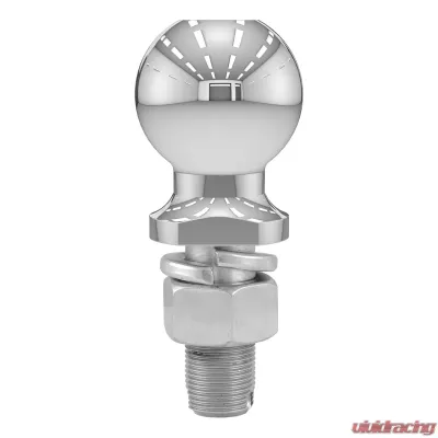 Curt 2-5/16" Trailer Ball (1" x 2-1/4" Shank, 10,000 lbs., Chrome) - 40007