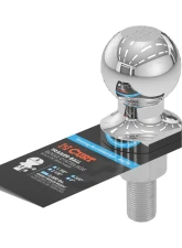 Curt 1-7/8" Trailer Ball (3/4" x 2-1/8" Shank, 2,000 lbs., Chrome)                                     - 40015 - Image 3