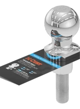 Curt 1-7/8" Trailer Ball (3/4" x 3" Shank, 2,000 lbs., Chrome)                                     - 40016 - Image 3