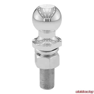 Curt 1-7/8" Trailer Ball (1" x 3" Shank, 3,500 lbs., Chrome) - 40017