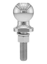 Curt 2" Trailer Ball (3/4" x 3" Shank, 3,500 lbs., Chrome)                                     - 40019 - Image 2
