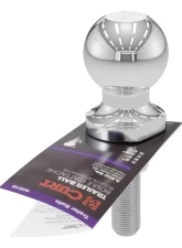 Curt 2" Trailer Ball (3/4" x 3" Shank, 3,500 lbs., Chrome)                                     - 40019 - Image 3