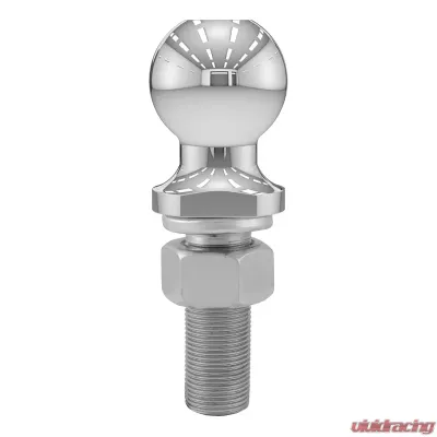 Curt 2" Trailer Ball (1" x 3" Shank, 6,000 lbs., Chrome) - 40020