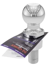 Curt 2" Trailer Ball (1" x 3" Shank, 6,000 lbs., Chrome)                                     - 40020 - Image 3