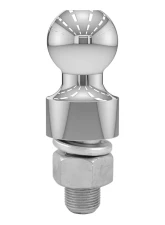 Curt 1-7/8" Trailer Ball (1" x 2-3/16" Shank, 1" Rise, 3,500 lbs., Chrome)                                     - 40031 - Image 2
