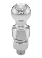 Curt 2" Trailer Ball (1" x 2-1/8" Shank, 1" Rise, 6,000 lbs., Chrome)                                     - 40033 - Image 4