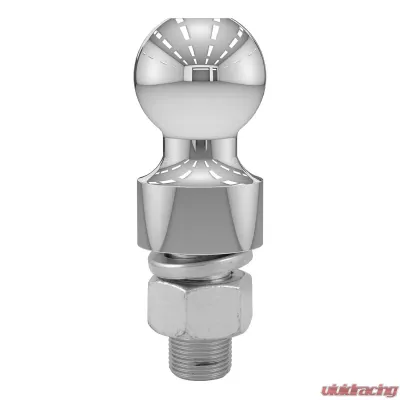 Curt 2" Trailer Ball (1" x 2-1/8" Shank, 1" Rise, 6,000 lbs., Chrome) - 40033